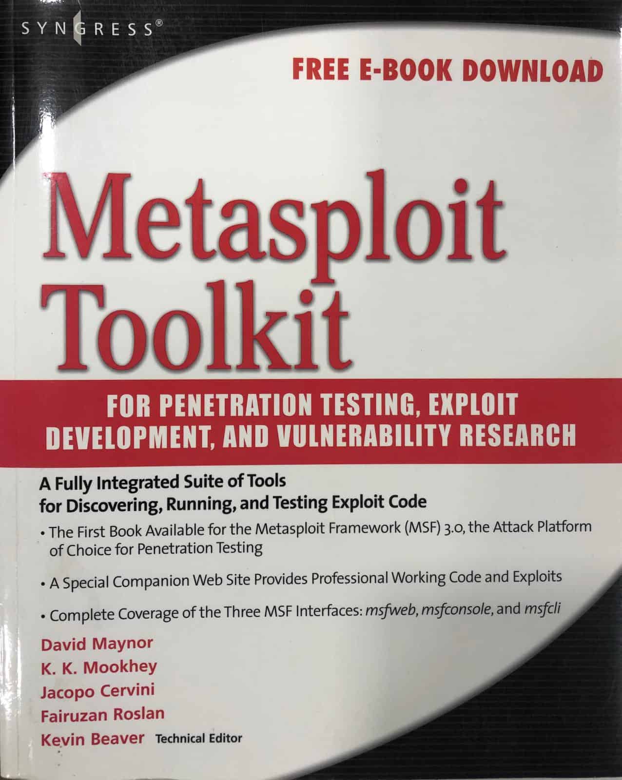 Metasploit Framework - Syngress Publishing